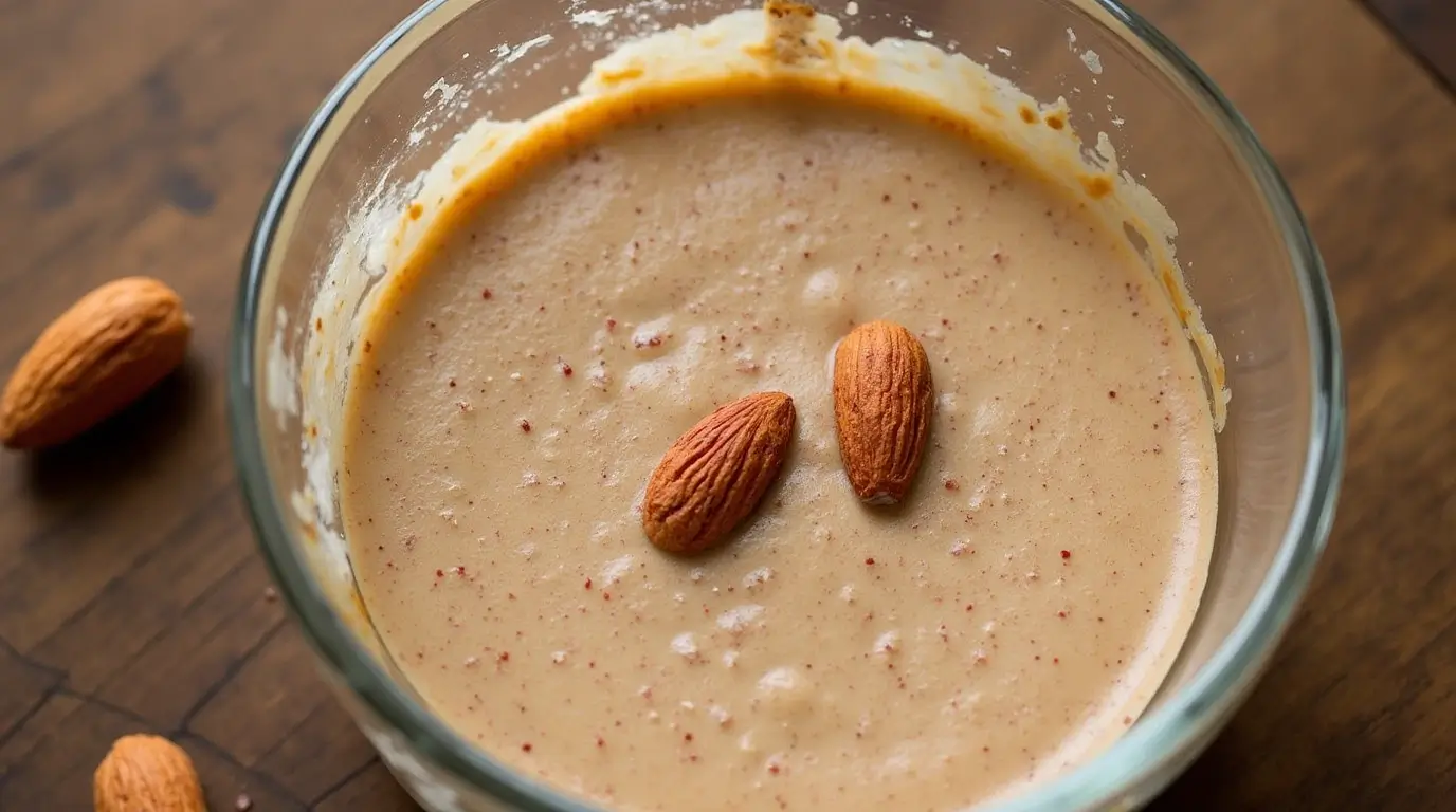 Food Processor Almonds and Asian Sauce Recipe