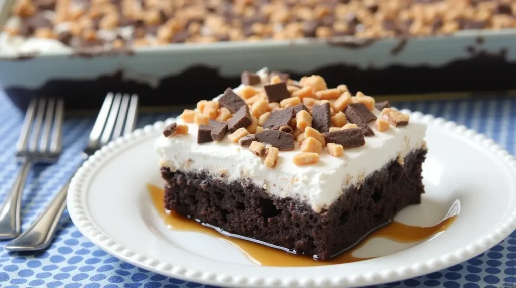 German Chocolate Poke Cake Recipe