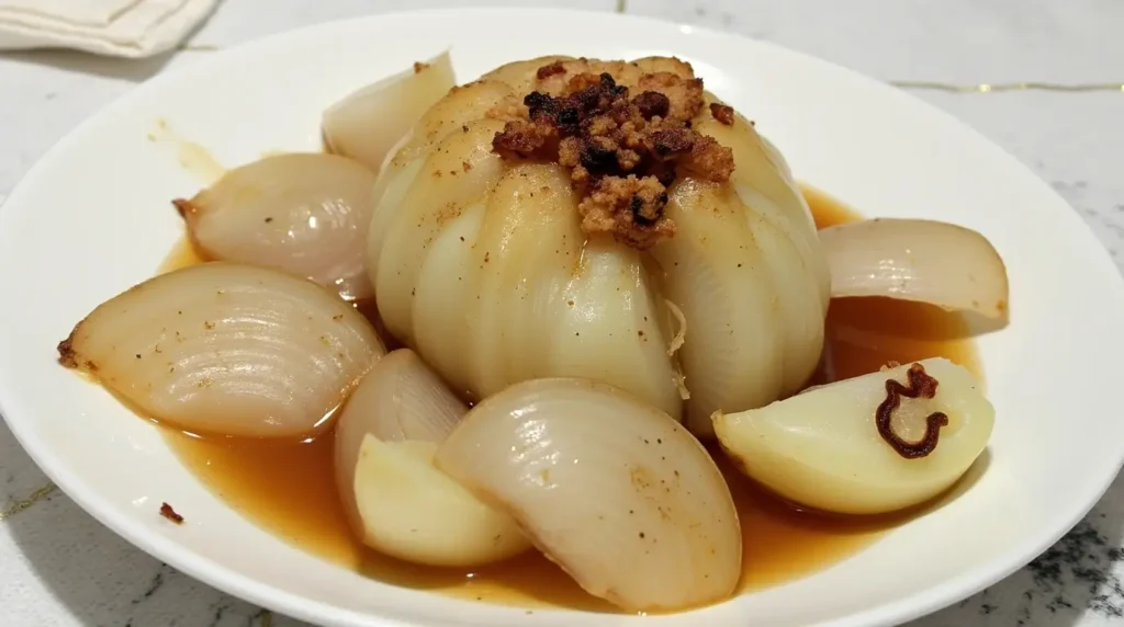 Grilled Vidalia Onion With Beef Bouillon Recipe