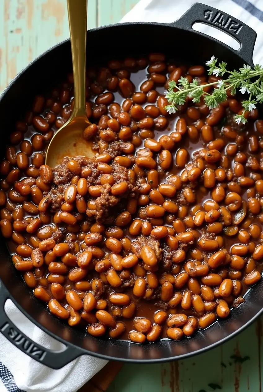 Ground Beef Baked Beans Recipe