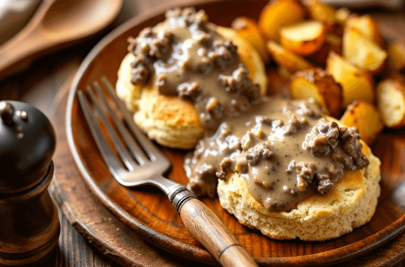 How to Make Crispy Ground Beef for Bisuciots and Gravy