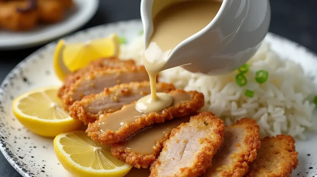 Lemon Chicken with hollandaise