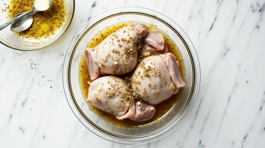 Lemon Chicken with hollandaise