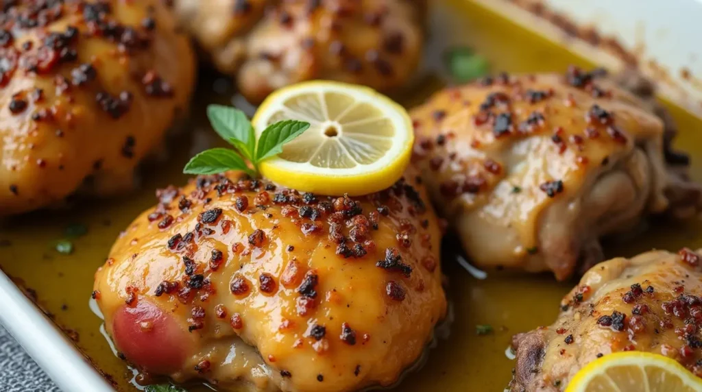 Lemon Chicken with hollandaise