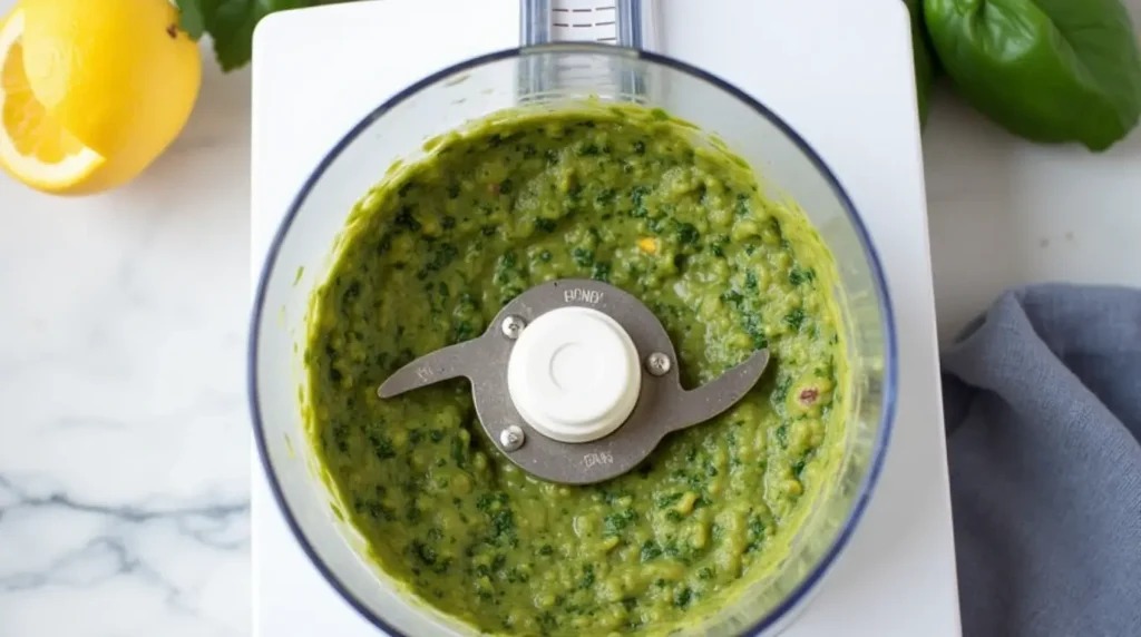 Lemon Pesto Sauce Recipe