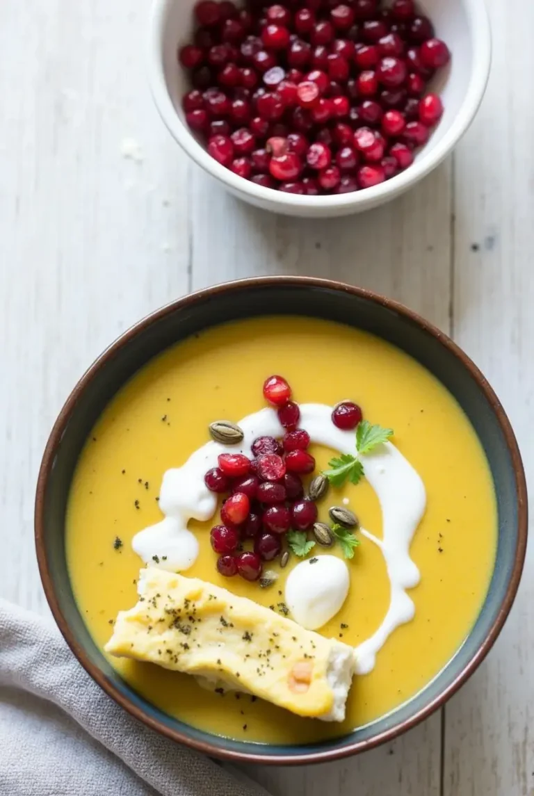 Moroccan Butternut Squash Soup