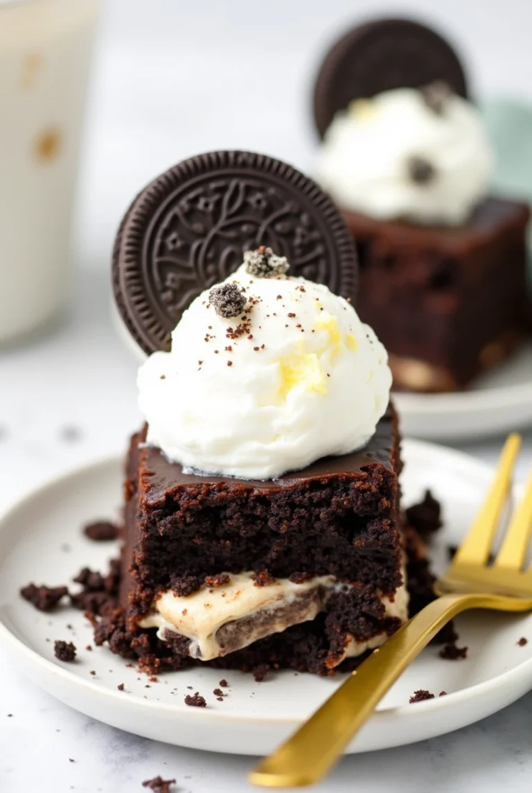 Oreo Lava Cake Crockpot with Candy Bar Recipe