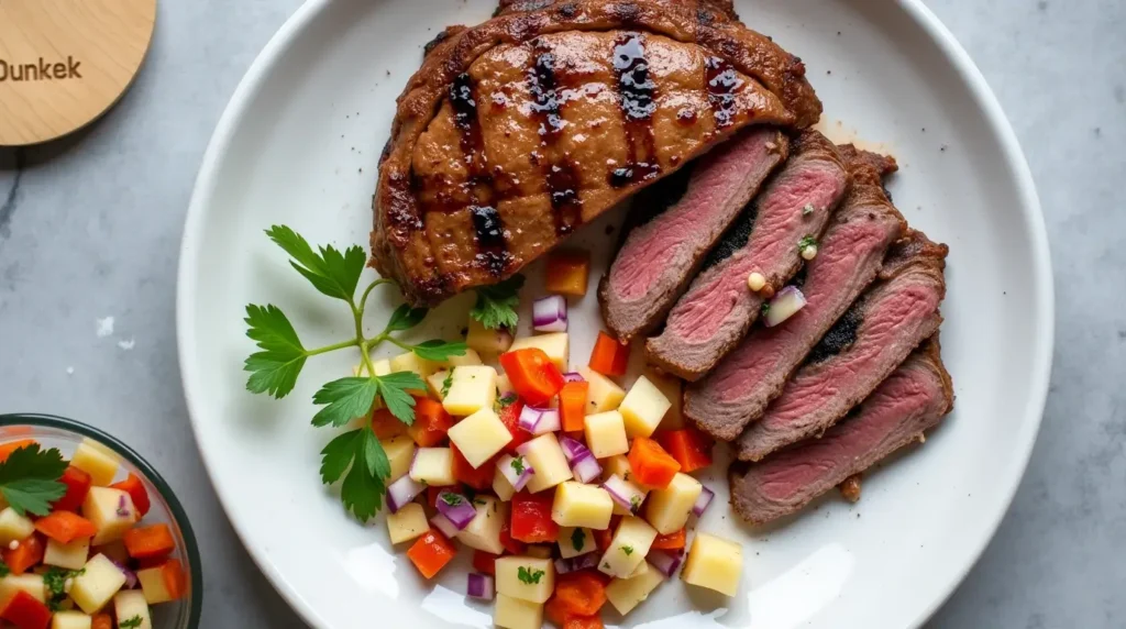 Pan Seared Tenderloin Recipe Paired With Pineapple Mango Salsa