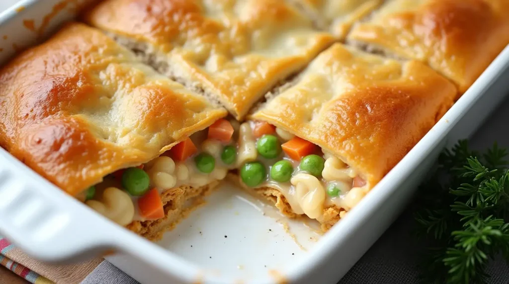 Pillsbury Crescent Roll Chicken Pot Pie