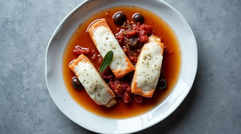 Recipe Halibut Marinara Sauce​