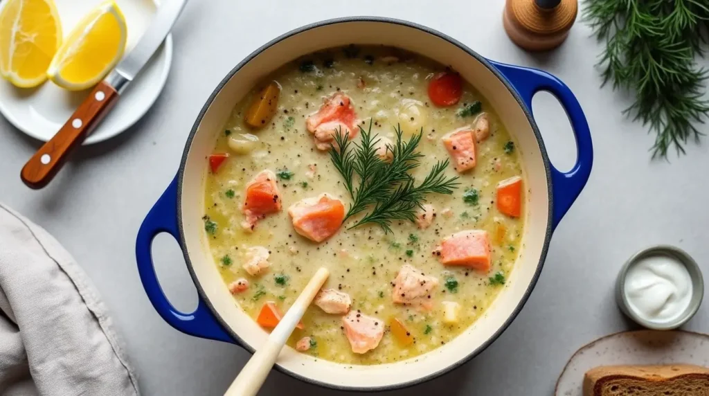 Salmon Soup Recipe