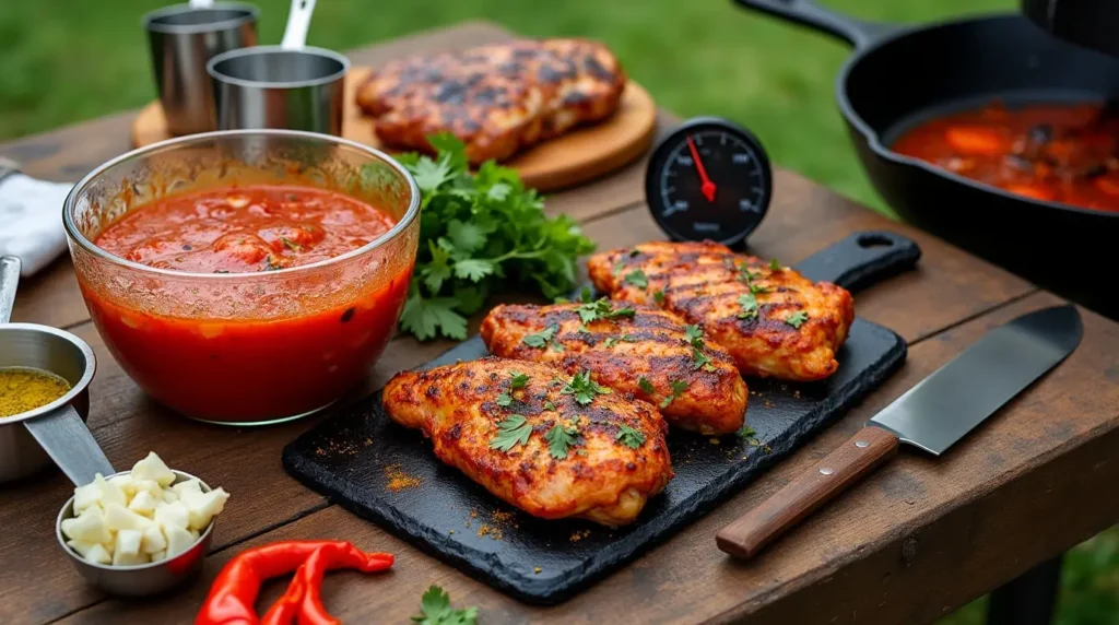 San Antonio Grilled Red Pepper Mexican Chicken Marinade Recipe