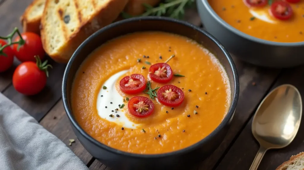 Smoky Chicken Tomato Bisque Recipe