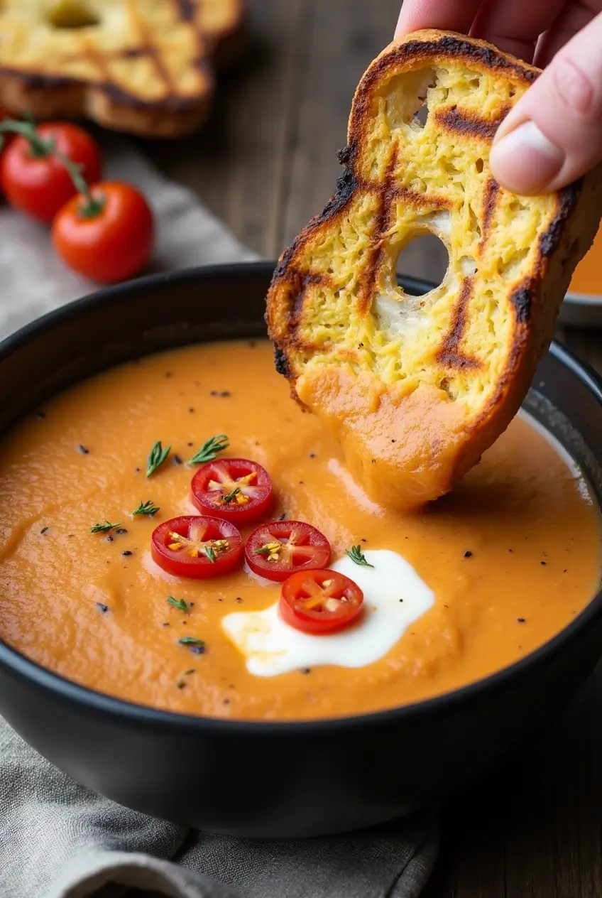 Smoky Chicken Tomato Bisque Recipe