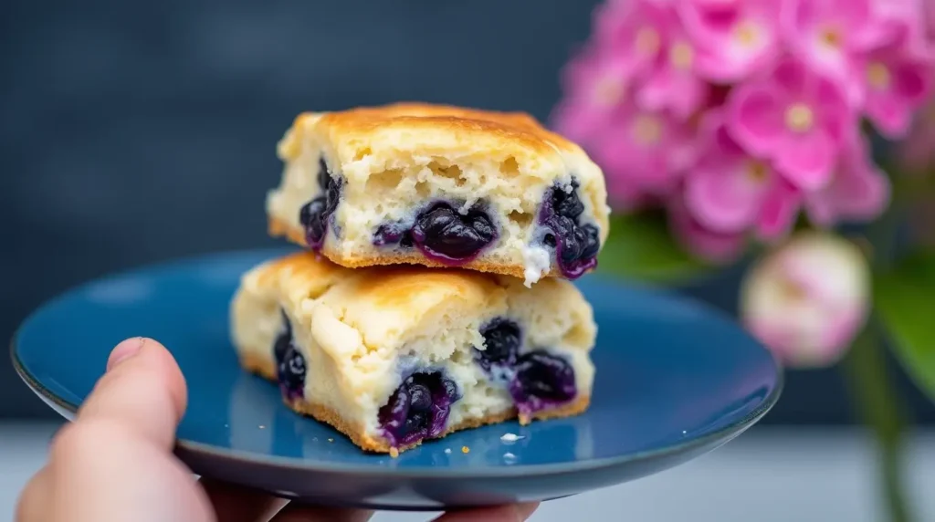 Sourdough Discard Blueberry Scones