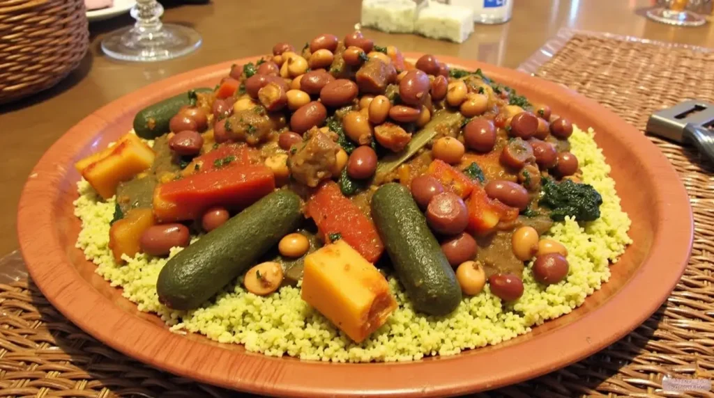 Traditional Moroccan Chicken Couscous Recipe Apricot Preserves