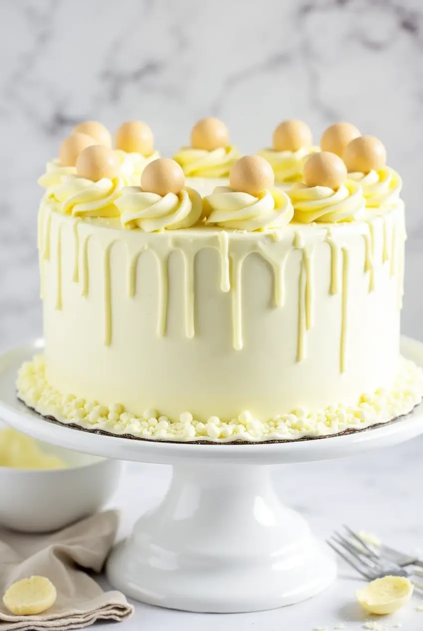 White Chocolate Cake Gluten Free Recipe