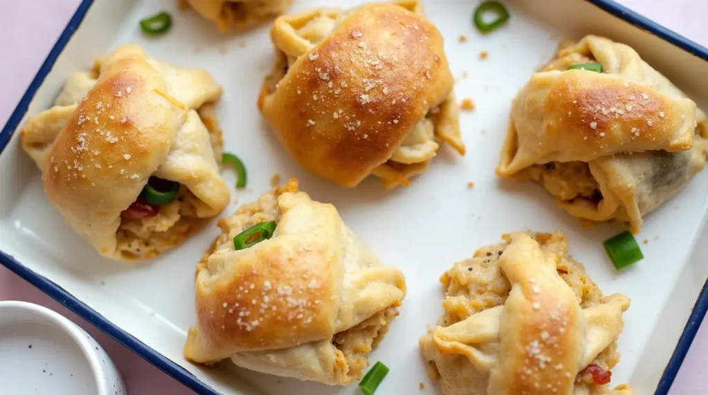 Chicken Pot Pie Using Crescent Rolls