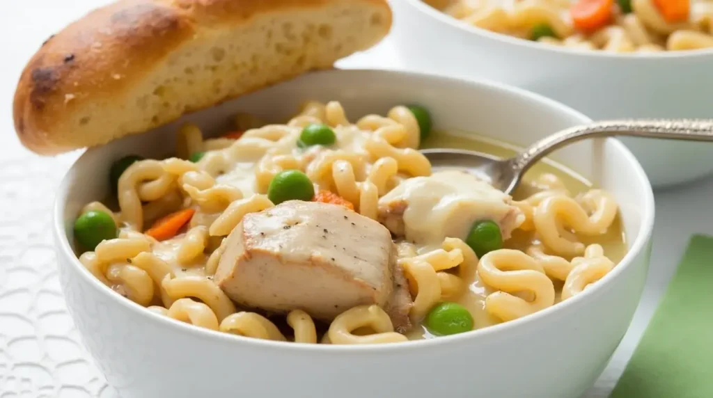 Creamy Turkey Noodle Soup