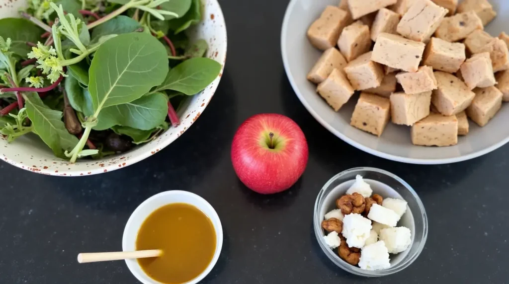 Salad Apple Feta Chicken