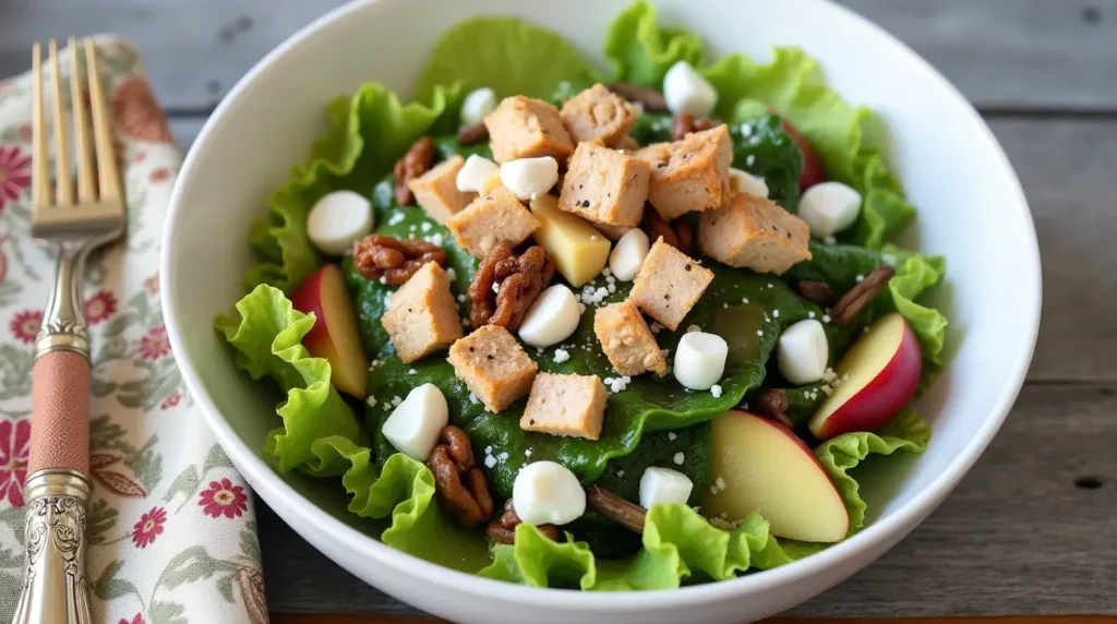 Salad Apple Feta Chicken