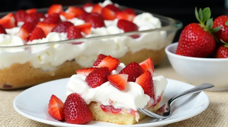 Strawberry Tres Leches Cake