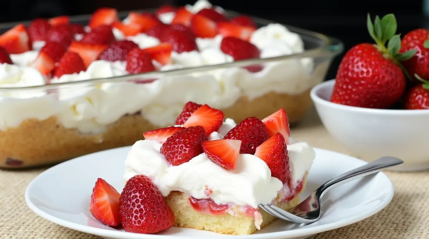 Strawberry Tres Leches Cake