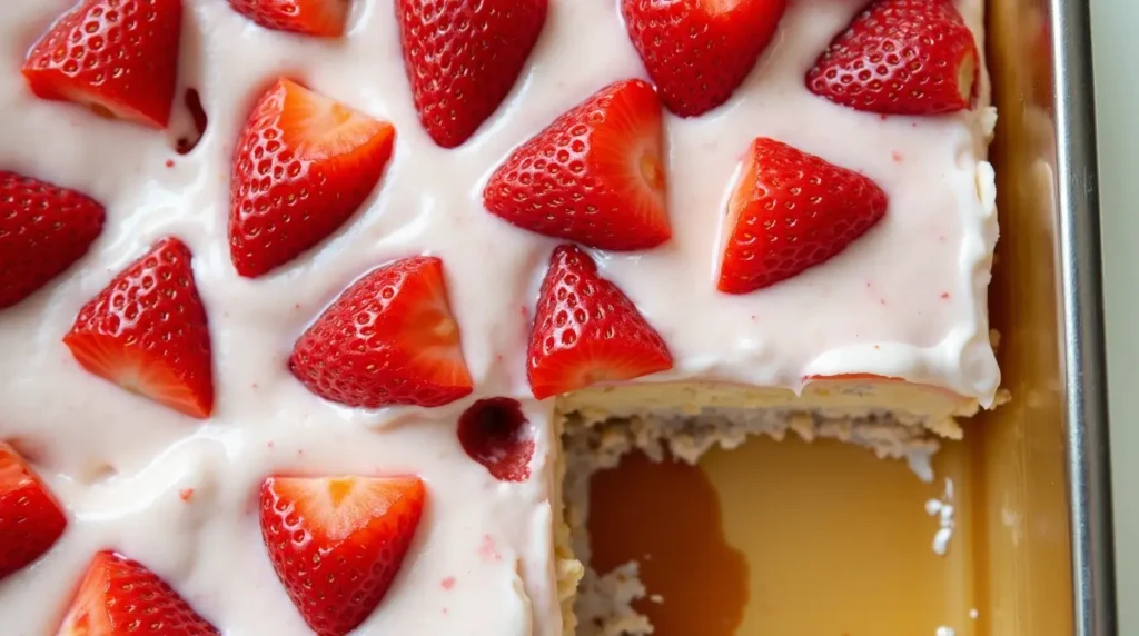 Strawberry Tres Leches Cake